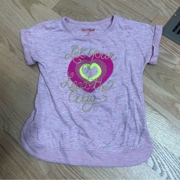 4T Girls Top Bundle Lot OshKosh Floral Carter’s Shirt Blouse Cat & Jack Pink - Picture 7 of 7